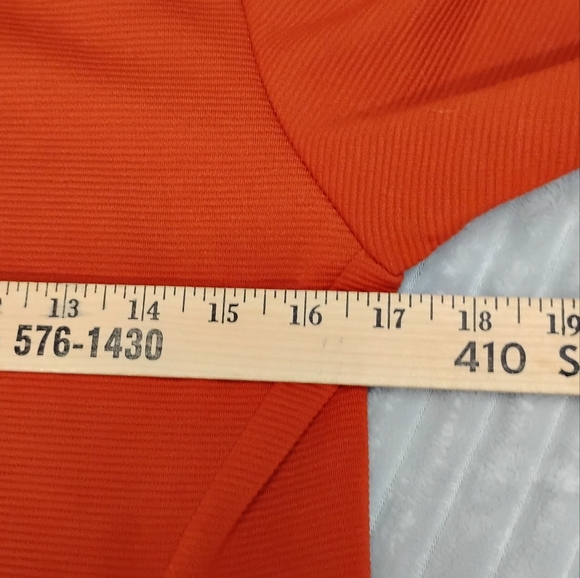 Columbia Women's Firwood Ottoman Pullover Sz Xs Orange Turtle Neck - Picture 8 of 12